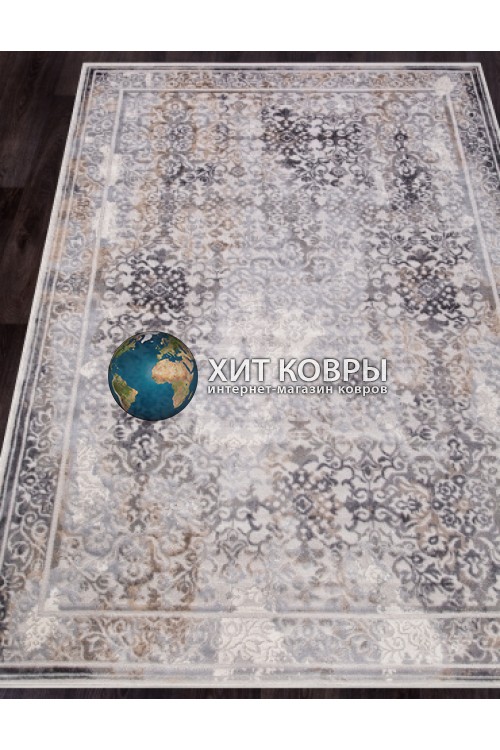 Турецкий ковер Efes 545 Белый-коричневый